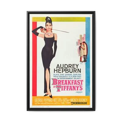 Cult Classic Large Gallery Framed Canvas 20" x 30" Movie Poster Art - Breakfast - Image 1 of 4