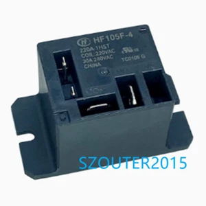 1 PIEZA JQX-105F-4-220A-1HST HF105F-4-220A-1HST Relé 220VAC 30A 4 PINES NUEVO #F13 - Imagen 1 de 4