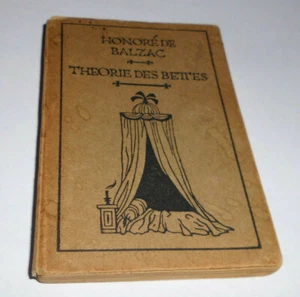 theorie des Bettes + Honore de balzac München ca 1935 Hyperionverlag Minibuch - Bild 1 von 1