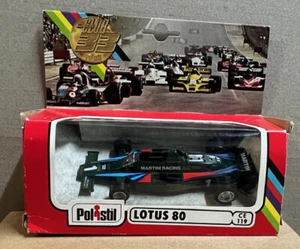 POLISTIL CE119 1:40  - Lotus 80 Martini #1 - F1 - Made in Italy - vintage - Picture 1 of 10