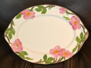 VINTAGE Franciscan “Desert Rose” 14 1/2” Oval Serving Platter Made in England - Picture 1 of 5