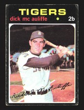 1971 Topps Baseball Vintage #3 Dick McAuliffe    Detroit Tigers