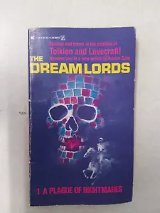 A Plague of Nightmares The Dreamlords #1 Adrian Cole USED paperback Zebra Books - Picture 1 of 3