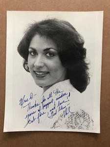 Vintage VALERIE HARPER Autograph Hand Inscribed Photo Thanks Wisdom Cab Fare - Picture 1 of 4
