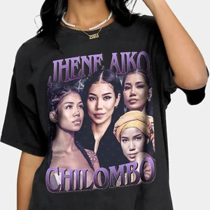 Limited Jhene Aiko Chilombo Graphic Vintage Shirt,Gift Women and Man Unisex Tees - Picture 1 of 11