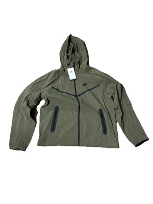 Chaqueta tejida polar Nike Tech “Olive” talla mediana nueva  Foto 1 de 3