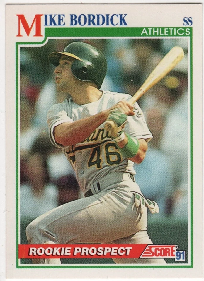 1991 Score #339 Mike Bordick RC-Near Mint - Image 1 of 1