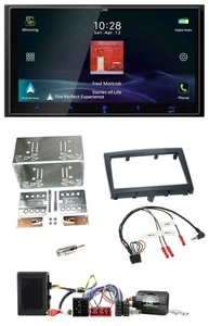 JVC USB Bluetooth 2DIN DAB Lenkrad Autoradio für Porsche Boxster 911 Cayman schw - Bild 1 von 10