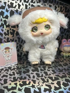 Puff Dreamland: Colgante de Peluche de Cordero NUEVO Bolso Abierto, Tarjeta (Sin Caja) - Imagen 1 de 5