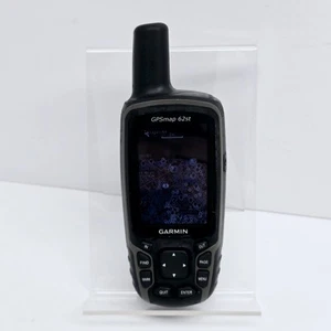 Garmin GPS Handheld Navigator Model GPSMAP 62st for Hiking Hunting Camping - Picture 1 of 7