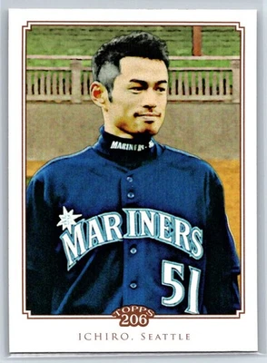2010 Topps 206 Ichiro Suzuki Seattle Mariners #52 - Image 1 of 2