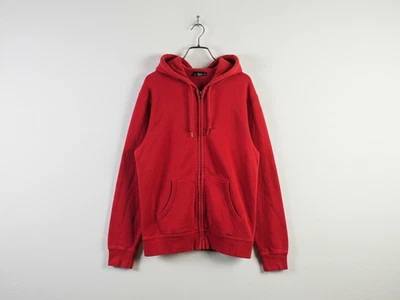 UNIQLO Sudadera con Capucha Para Hombre M Roja Cremallera Completa Sudadera Y2K Ropa de Calle Atlética Informal Foto 1 de 4