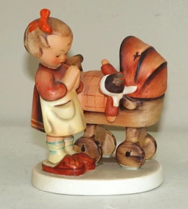 Schön!! Vintage große 4,5" HUMMEL "Puppenmutter" FIGUR #67 TMK 2 / VOLLE BIENE!! - Bild 1 von 5