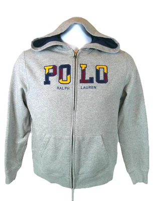 Polo Ralph Lauren Juvenil Grande Sudadera con Capucha Niños 14-16 Gris Cremallera Completa Multicolor POLO Foto 1 de 4