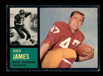 1962 Topps #165 Dick James RC VG X3401819 - Image 1 of 3