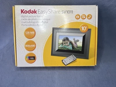 Kodak EasyShare SV1011 Digital Picture Frame 10",128 MB 800x480 - (Damaged Box) - Image 1 of 4