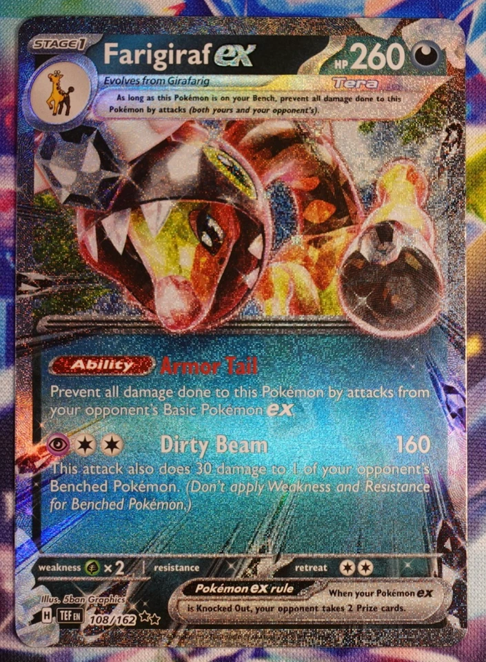 Farigiraf ex 108/162 Sv05: Temporal Forces Holo - Image 1 of 1