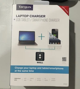 $54.99 Targus APA 32US Laptop Charger With USB Fast Charging Port - Picture 1 of 10