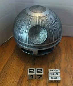 Hallmark Star Wars Death Star Perpetual Calendar Disney NEW - Picture 1 of 5
