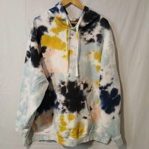 Kingsize Menswear 2XL Big Tie-Dye Hoodie Pullover Sweatshirt - Picture 1 of 8