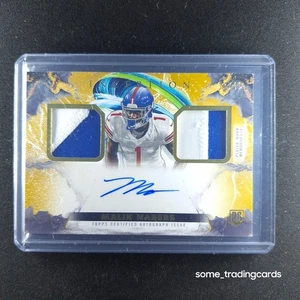 Topps Inception Football 2024 Malik Nabers - RC - Auto - Patch / Relic  /15 - Bild 1 von 2