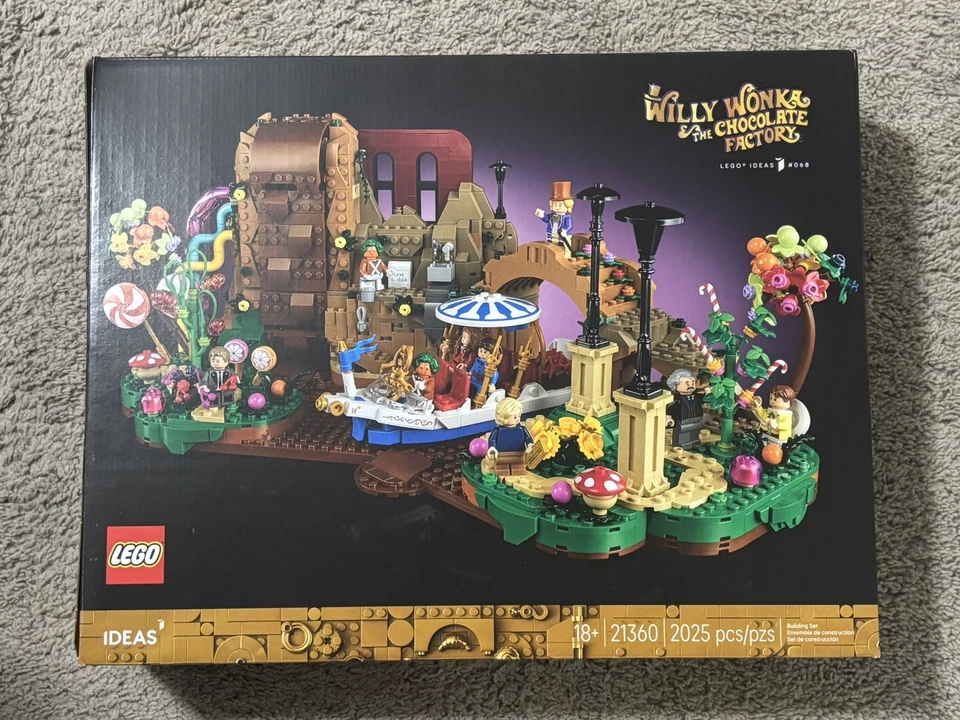 Willy Wonka And The Chocolate Factory LEGO BUILD ONLY 21360 **NO MINIFIGURES** - Image 1 of 1