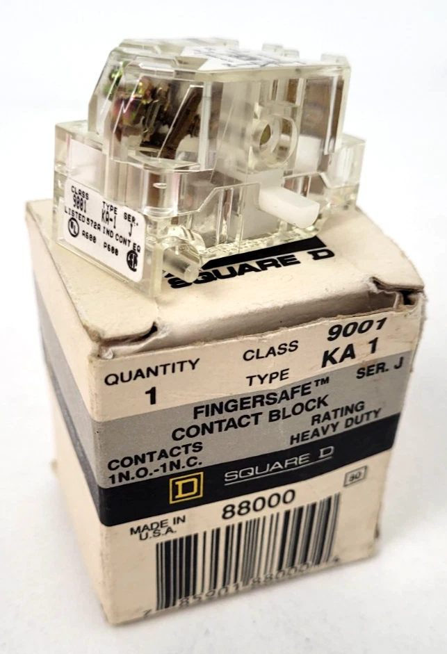Square D 9001KA1 30mm Contact Block