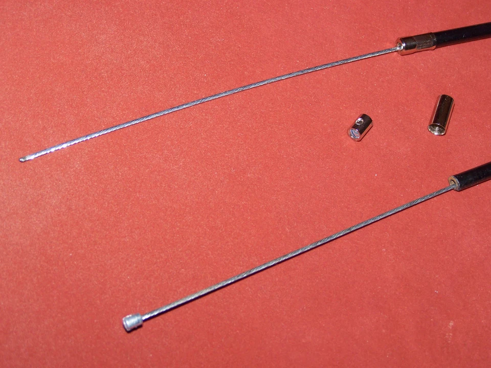 Universal Gaszug inkl  Schraubnippel 2m kürzbar Quad Motorrad Mofa Mokick Roller - Bild 1 von 1