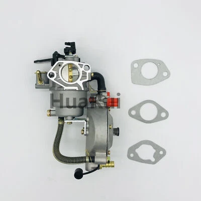 Carbuletor para Honda GX390 188F 4.5-5.5KW 13-14HP bomba de água manual duplo combustível - Imagem 1 de 4