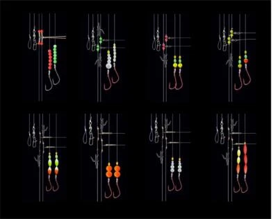 DEGA Brandungssystem mit Leiter Surf-Rig Brandungsvorfach Plattfisch Flunder - Bild 1 von 2