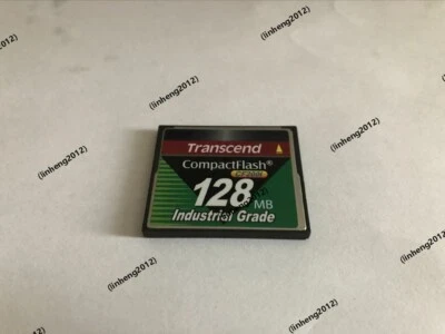 Transcend CompactFlash  128MB Industrial  GRADE CF Card  CF200I - Image 1 of 2