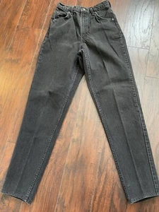 Vintage 90s Levi’s 816 Jeans Mens 26x31 white tab tapered denim Black - Picture 1 of 10