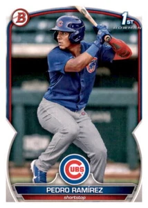 2023 Bowman 1st Pedro Ramirez Rookie RC Insert Set Break Prospect Cubs #2 - Picture 1 of 2