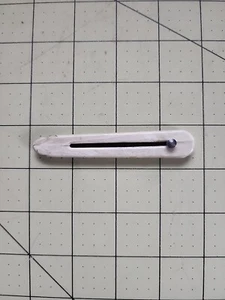 WHITE SLIDE CLICK KNIFE - Picture 1 of 7