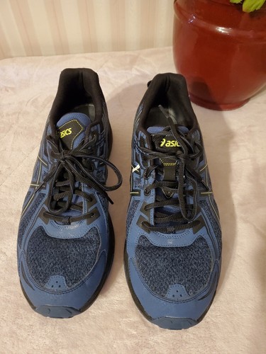 Scarpe da corsa ASICS Gel Venture 6 Grand Shark Neon Lime da uomo taglia 13 1011A591