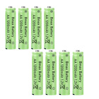 8PCS 1.2V AA Rechargeable Batteries 1200mAh Battery Charger Lot