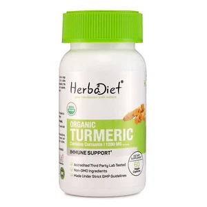 Organic Turmeric Curcumin Capsules High Strength Antioxidant Joint Supplement - Picture 1 of 4