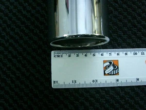 AUDI A4 Chrome Exhaust Tip fits all 45-55mm exhaust pipe 5 year warranty - Picture 1 of 8