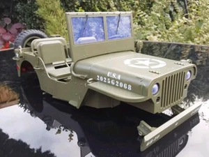 Carrocería rígida Jeep estilo 1:10 verde WJRC MN modelos WPL originales. Repuestos Reino Unido - Imagen 1 de 6