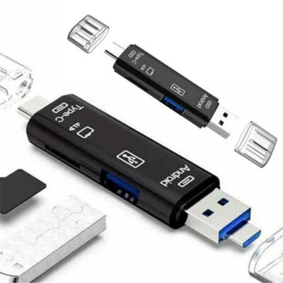 2.0&3.0 For Tablet USB Phone Card SD Micro PC Android OTG Reader to USB Adapter - Image 1 of 4