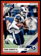2019 Donruss Red Press Proof #139 Todd Gurley II