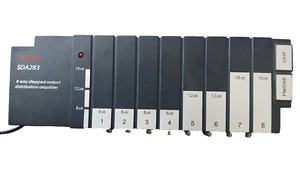 Labgear 8 Way TV Aerial Distribution Amplifier Stepped Outputs READ DESCRIPTION - Picture 1 of 5