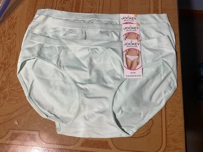 Jockey suave y brillante como nuevo. Bikini -Juego de 3-Talla 7-Nuevo con Etiquetas Foto 1 de 2
