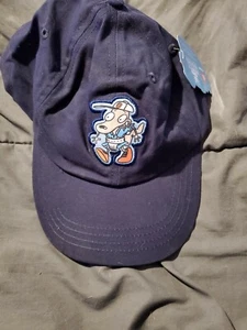 NICKELODEON 90s REWIND ROCKO'S MODERN LIFE SPUNKY SOLID BLACK SNAPBACK HAT CAP - Picture 1 of 8