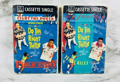 DO THE RIGHT THING (CASSETTE SINGLES) PUBLIC ENEMY (FIGHT THE POWER) TEDDY RILEY Foto 1 de 4