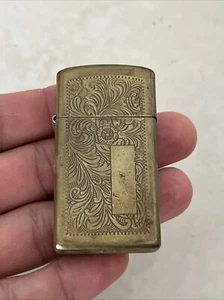 Vintage Niagra Falls Zippo Lighter Brass - Picture 1 of 6