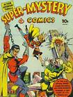 COMIC SUPER HERO COVER SUPER MYSTERY COMICS V2 VINTAGE POSTER ART PRINT 1271PY