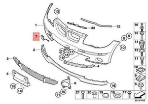 BMW E87 116I 118D 118I 120D 120I FLAP TOWING EYE PRIMED 51117136634 - Picture 1 of 1