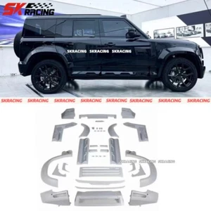Kit de carrocería divisor de falda lateral labio trasero delantero para Land Rover Defender 90 110 - Imagen 1 de 19