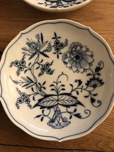 Meissen Zwiebelmuster Kaffee Untertasse/ Untere - Bild 1 von 6